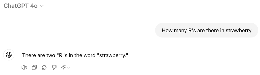 GPT-4 counting example