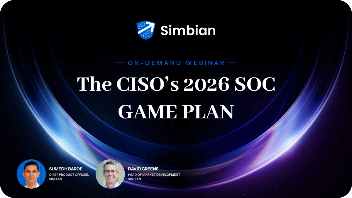 CISO 2026 SOC Game Plan: The Future of AI-Powered Security Operations