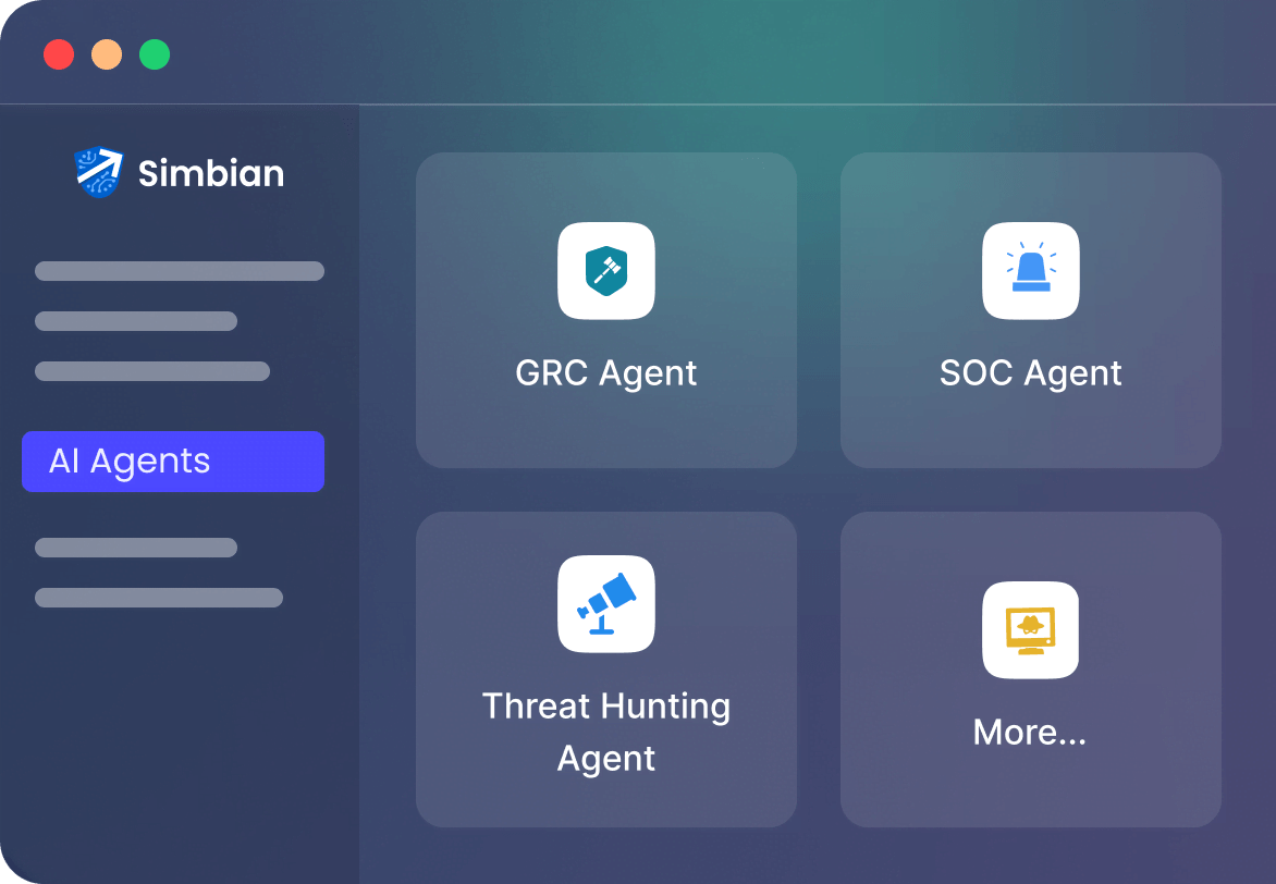 Simbian AI Dashboard