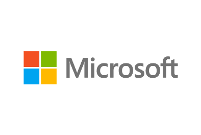 logo of Microsoft a client of our company