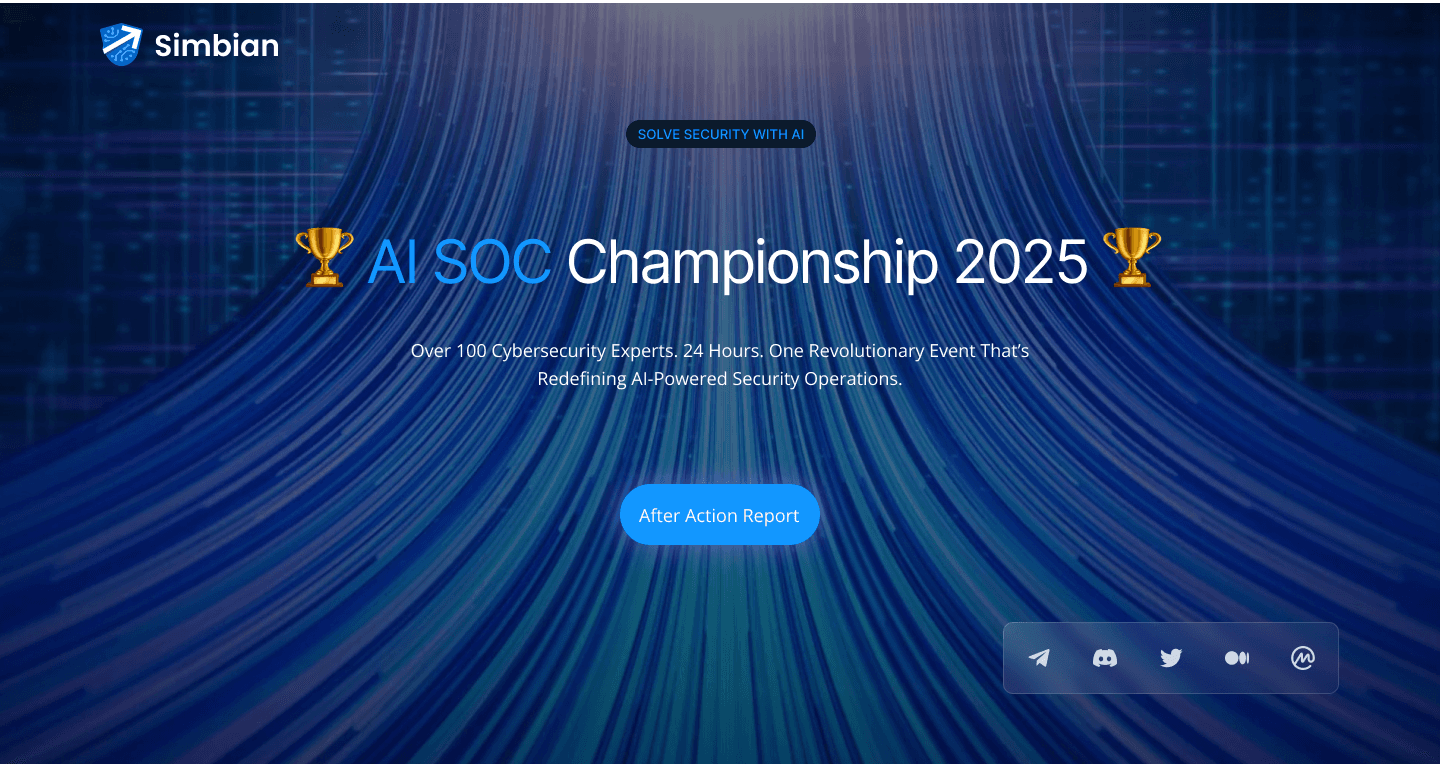 🏆 AI SOC Championship 2025 🏆