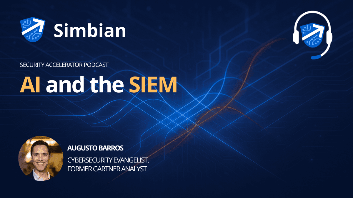 S01 E06 - AI and the SIEM with Augusto Barros