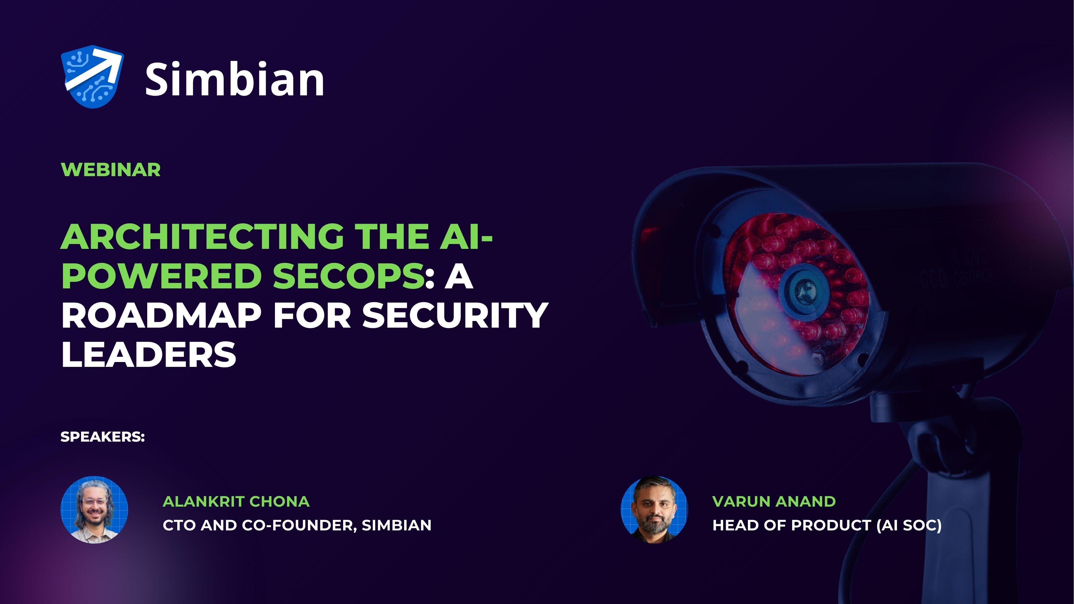 Architecting the AI-Powered SecOps: A Roadmap for Security Leaders 