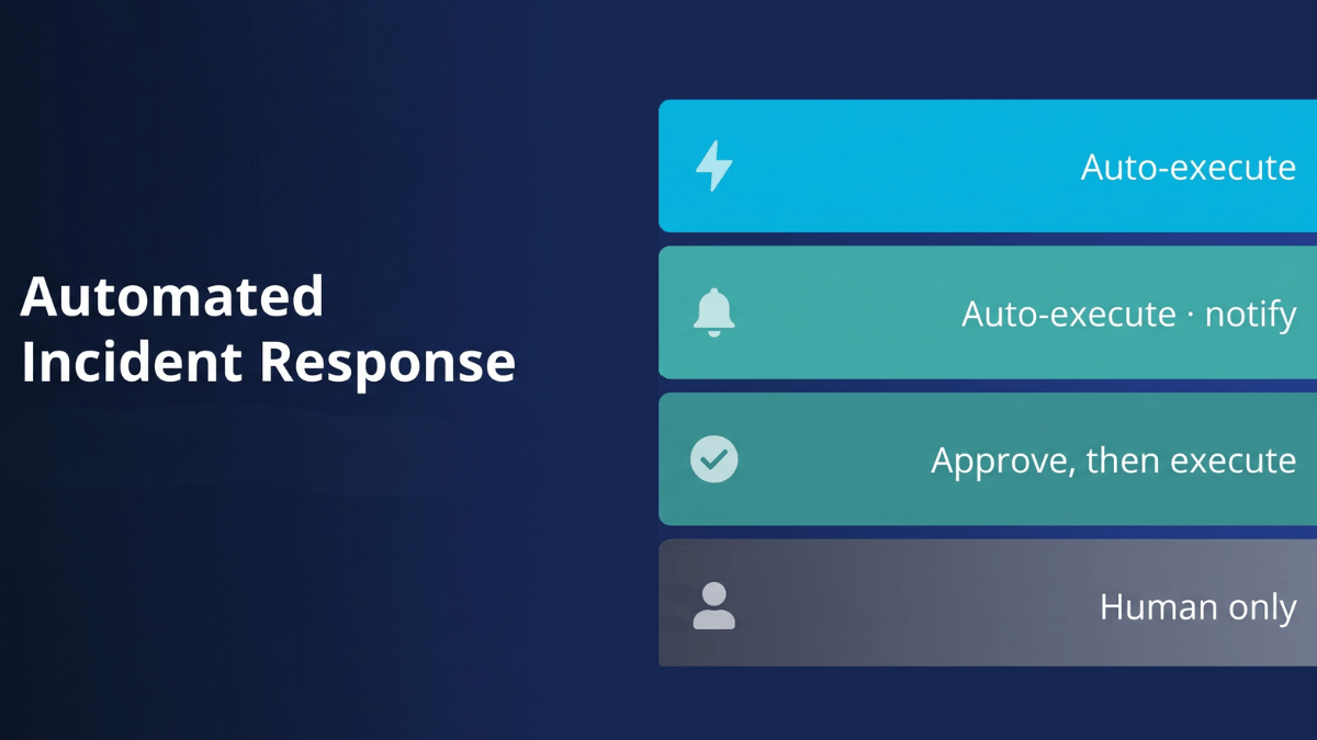15 automated incident response use cases across a SOC — alert triage, enrichment, containment, and reporting handled by an AI SOC Agent to cut MTTR.