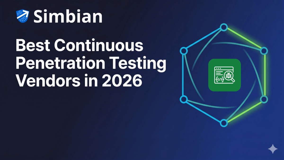 Best continuous penetration testing vendors in 2026 — Simbian banner