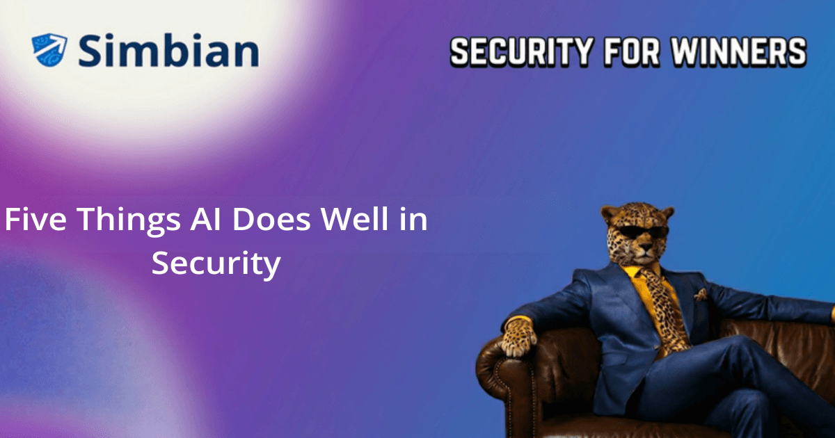 Five Things AI Does Well in Security