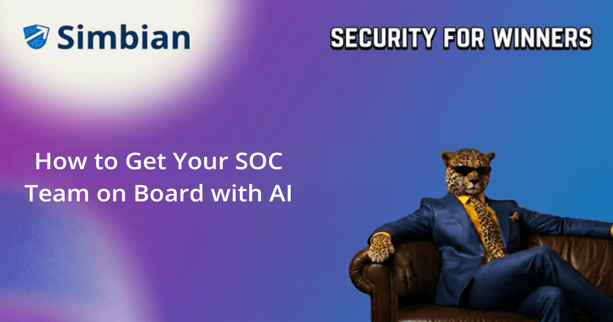 How to Get Your SOC Team on Board with AI