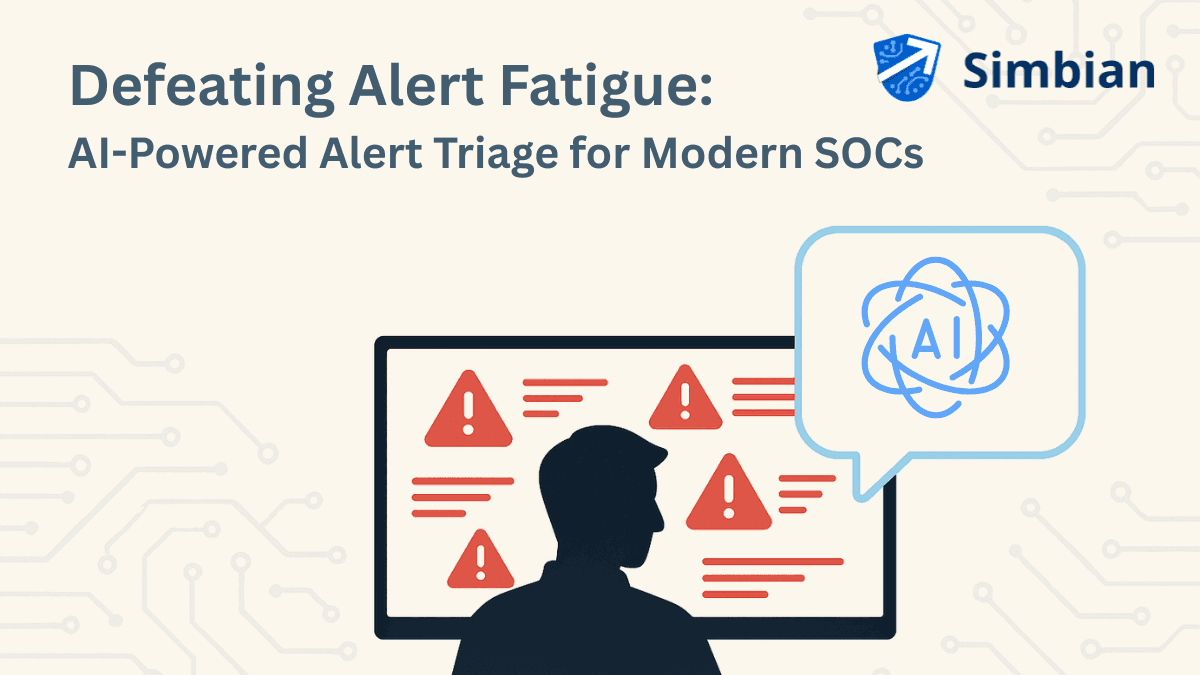 Defeating Alert Fatigue: AI-Powered Alert Triage for Modern SOCs