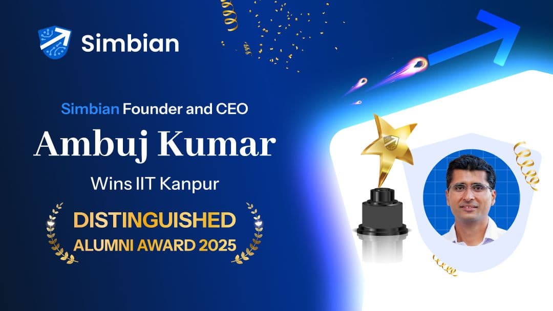 Simbian Founder and CEO Ambuj Kumar Wins IIT Kanpur Distinguished Alumni Award 2025