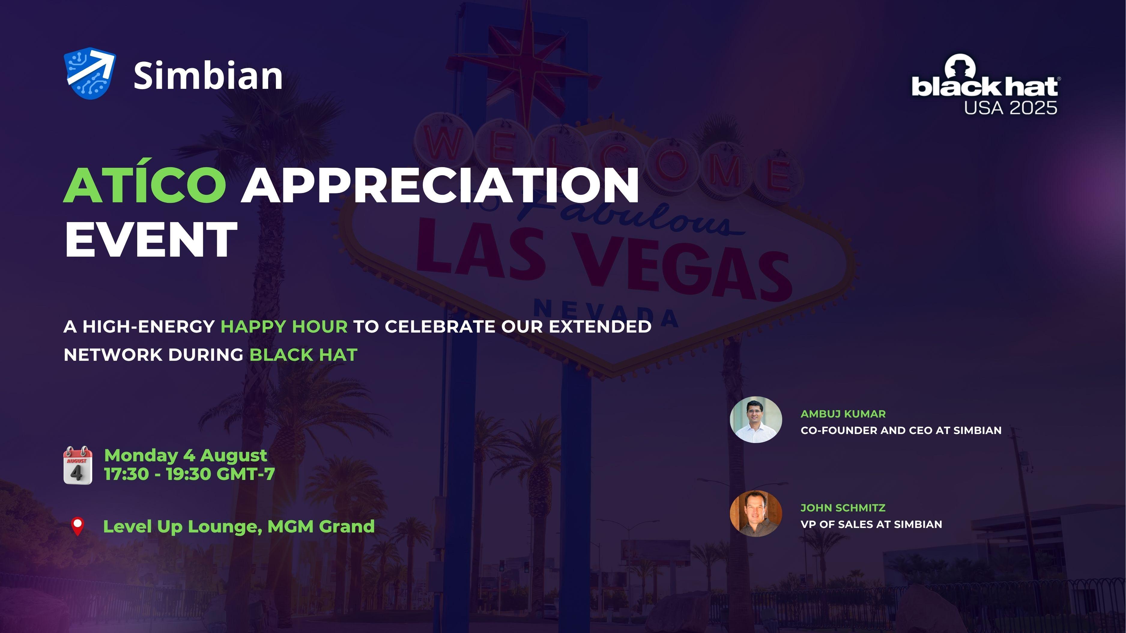 ATÍCO Appreciation Event (Black Hat USA) - Monday, August 4