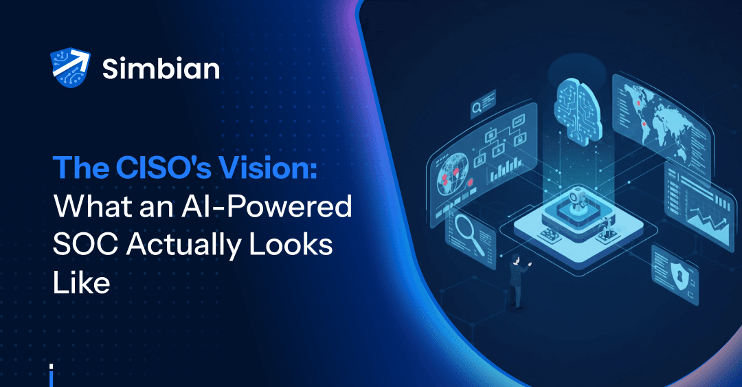 The CISO's Vision: What an AI-Powered SOC Actually Look Like The CISO's Vision: What an AI-Powered SOC Actually Look Like