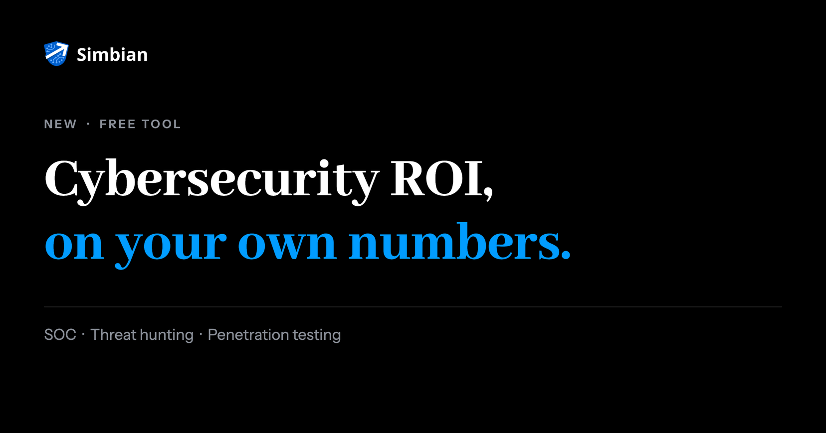 Cybersecurity ROI Calculator