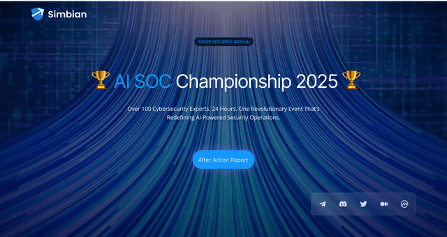 🏆 AI SOC Championship 2025 🏆 latest newsletter
