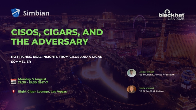 CISOs, Cigars, and the Adversary (BlackHat USA) - latest newsletter